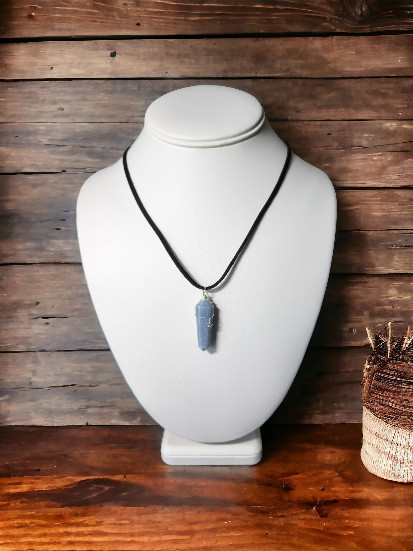 Angelite Necklace for spiritual communication