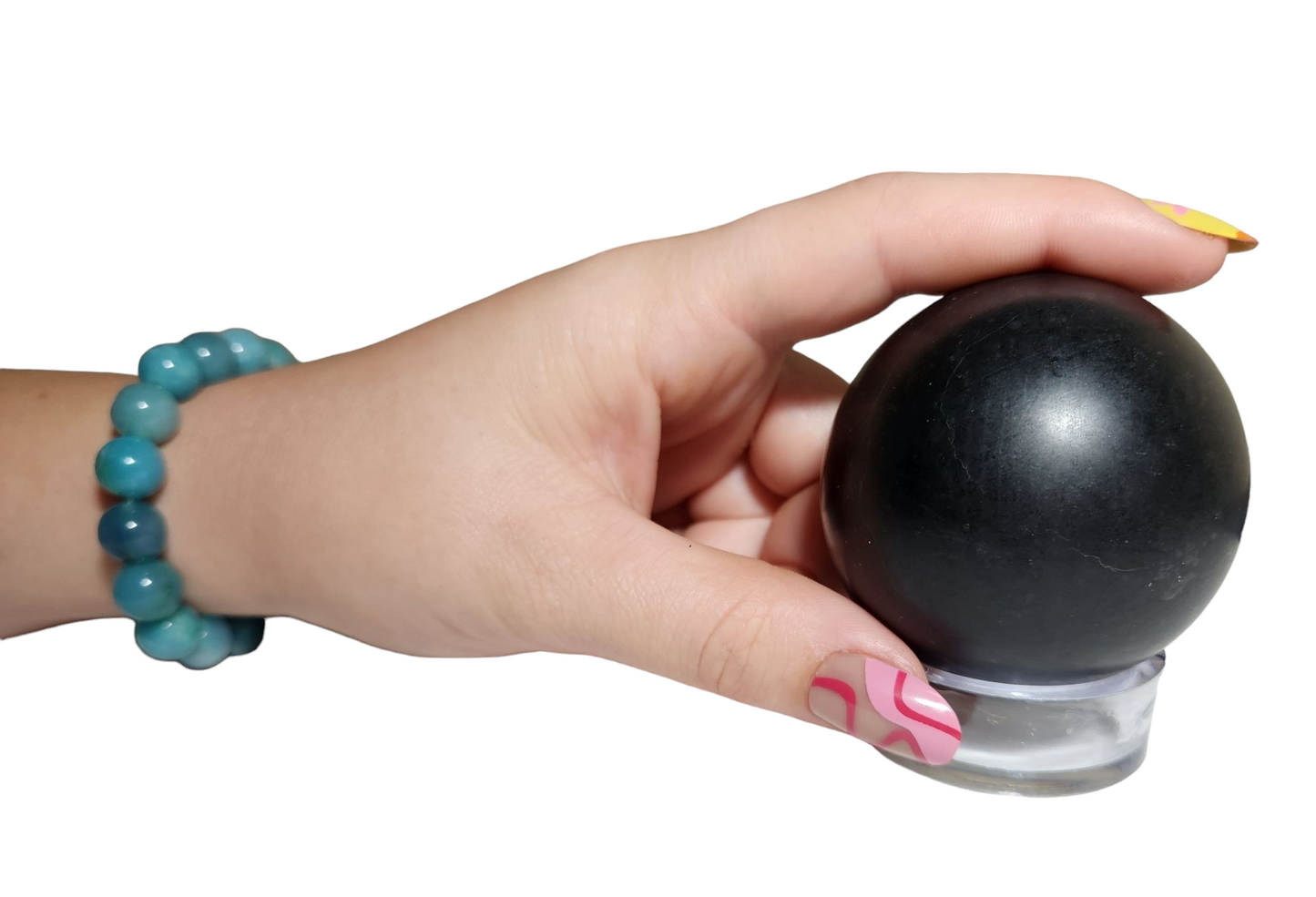 Black Tourmaline Sphere for protection & grounding