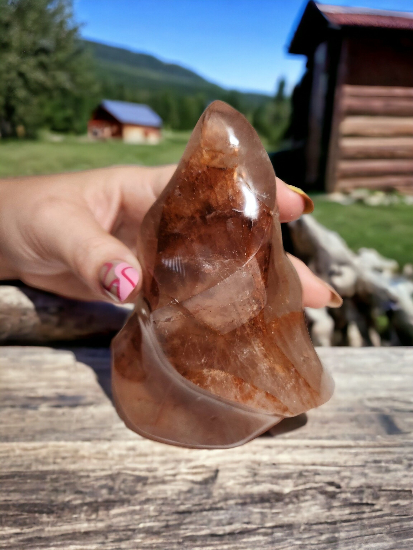 Carnelian Flame for energy & vitality