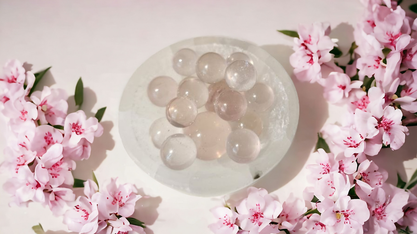 Rose Quartz Mini Sphere for universal love