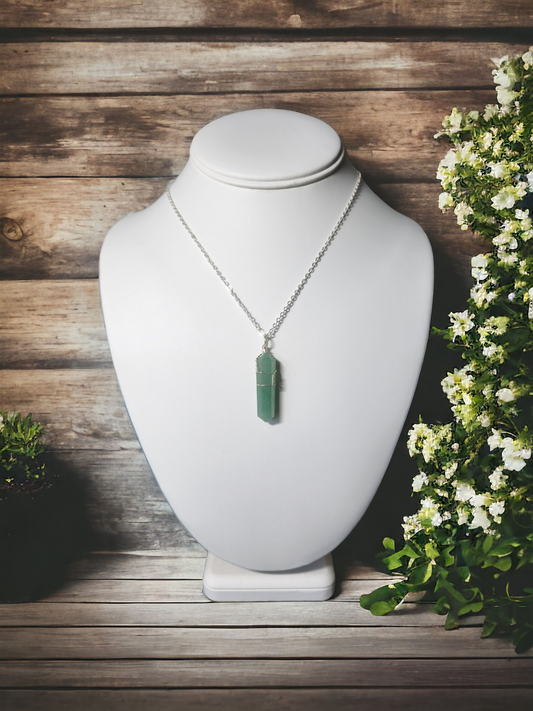 Aventurine Necklace for luck & prosperity