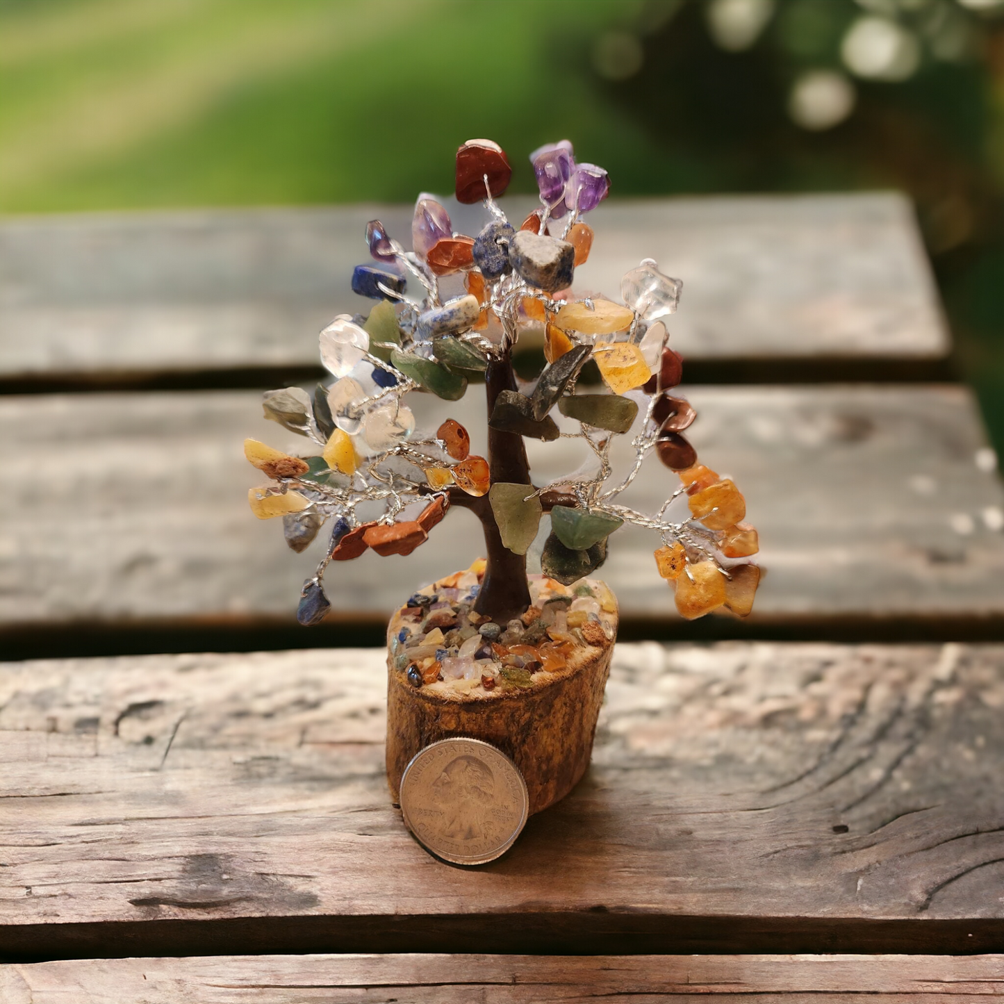 Chakra Chip Tree for balance & energy healing