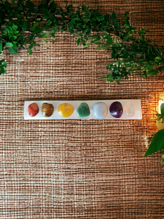 Chakra Stone Set for energy healing