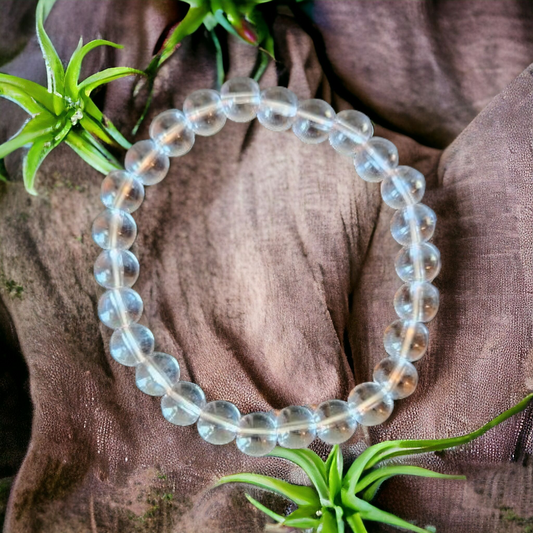 Clear Quartz Stretch Bracelet for healing