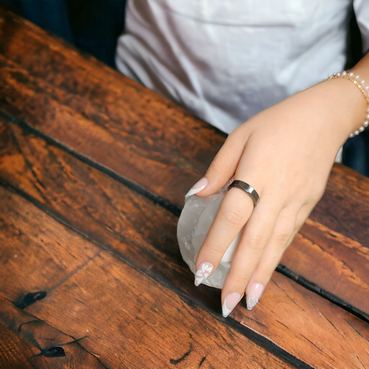 Hematite Ring for protection & grounding