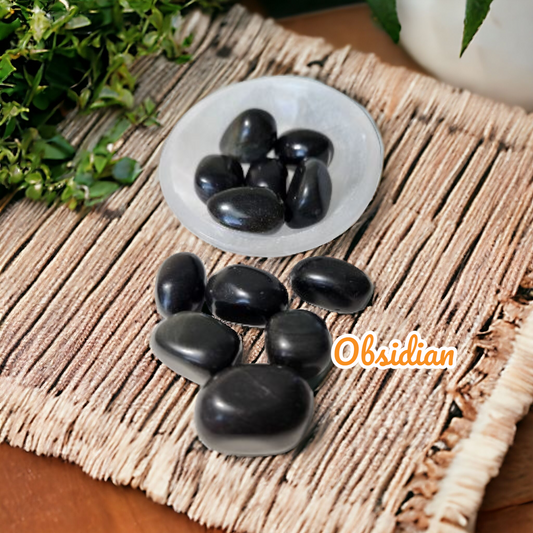 Obsidian for grounding & protection