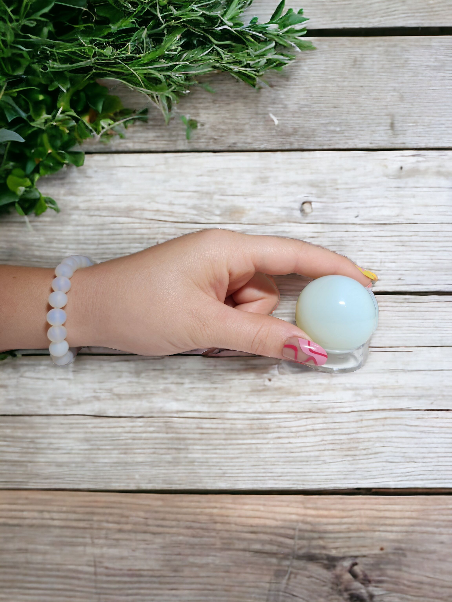 Opalite Sphere for mood & new beginnings