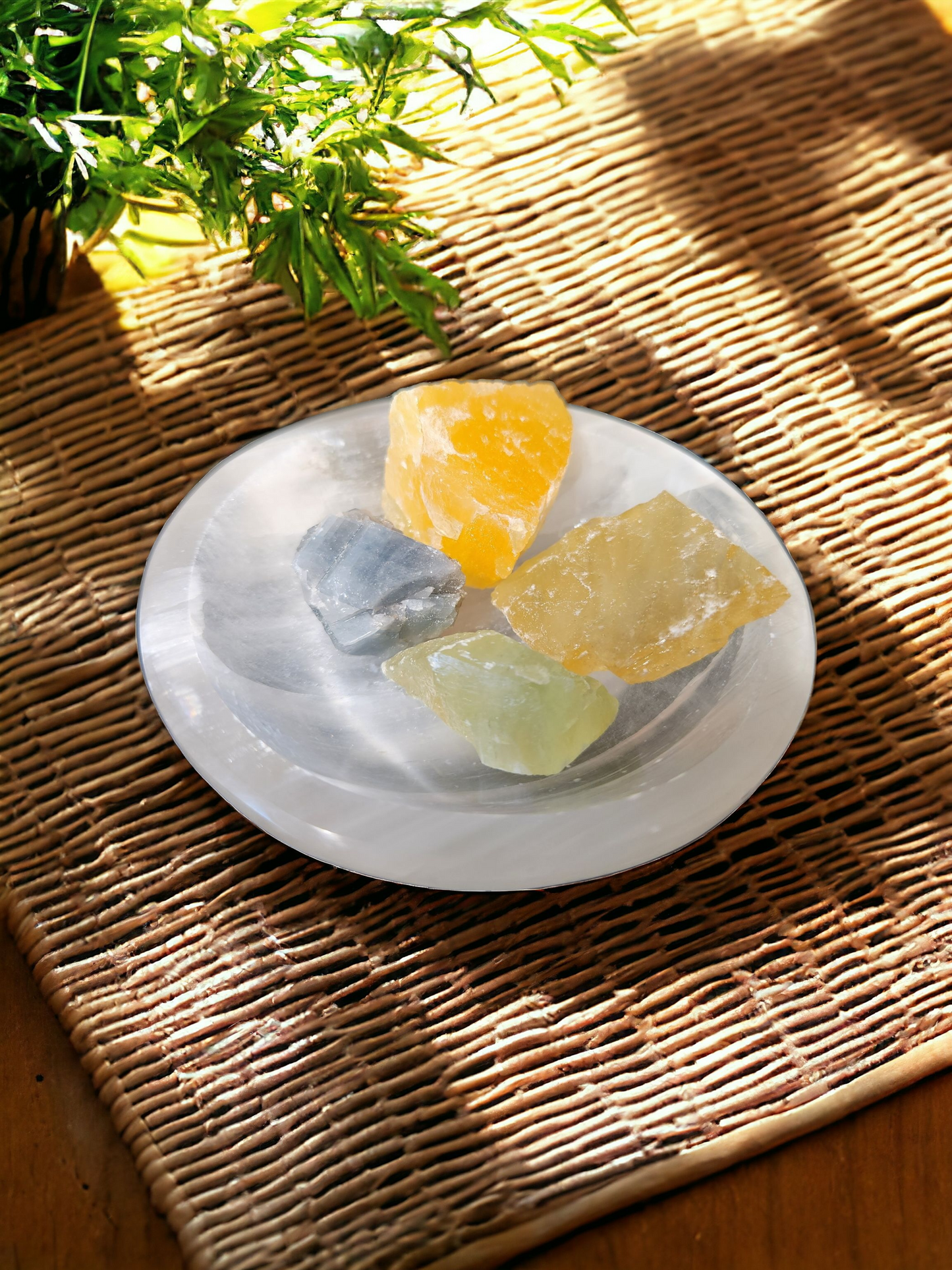 Selenite Bowl for cleansing & charging