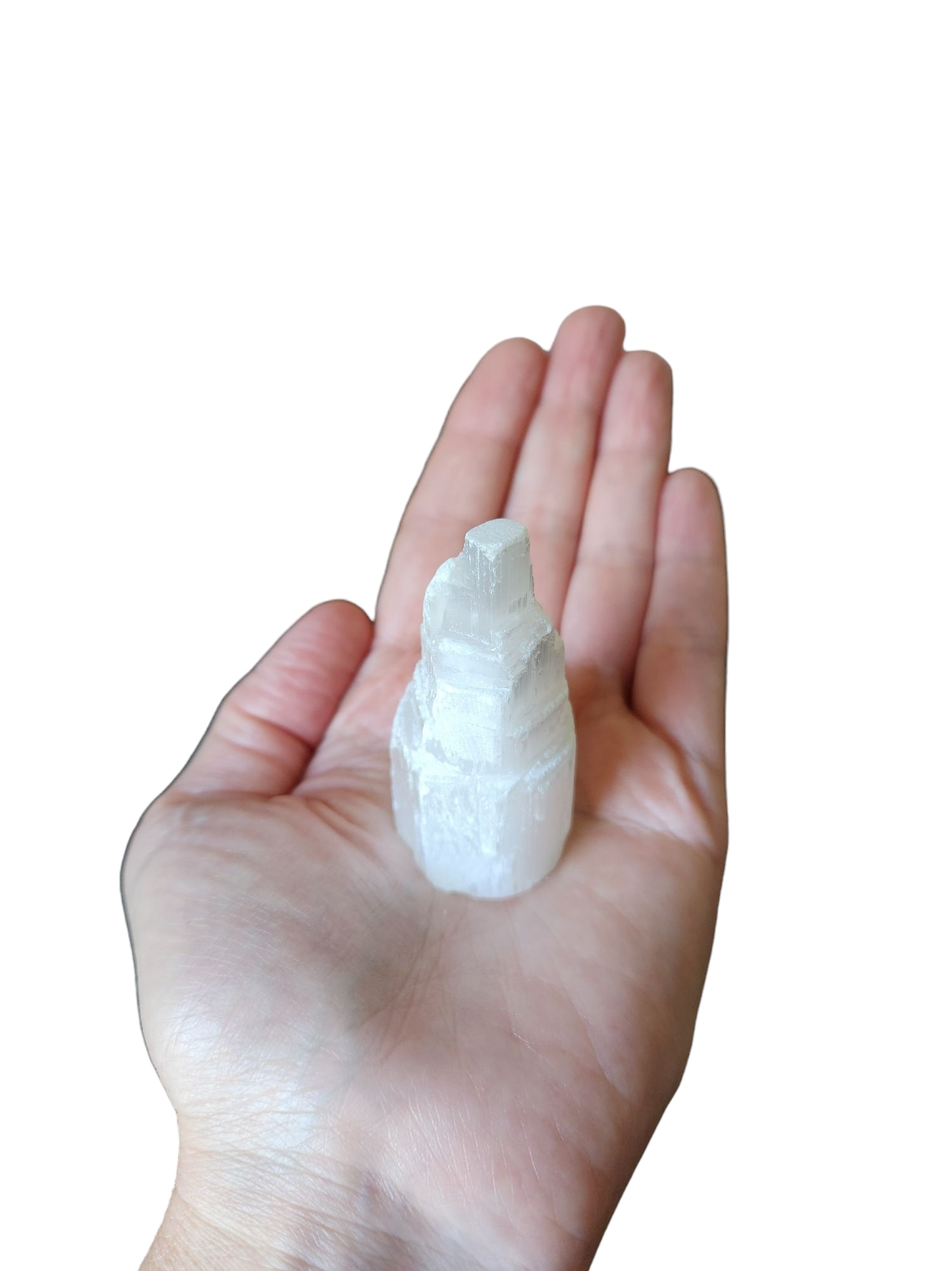 Selenite Tower for cleansing