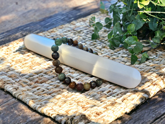 Selenite Wand for cleansing & charging