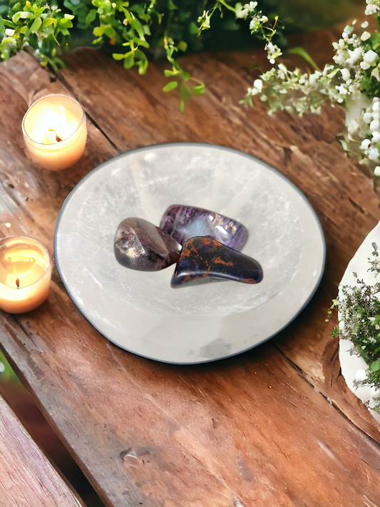 Selenite Bowl for cleansing & charging