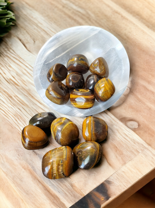 Tiger's Eye for grounding & protection