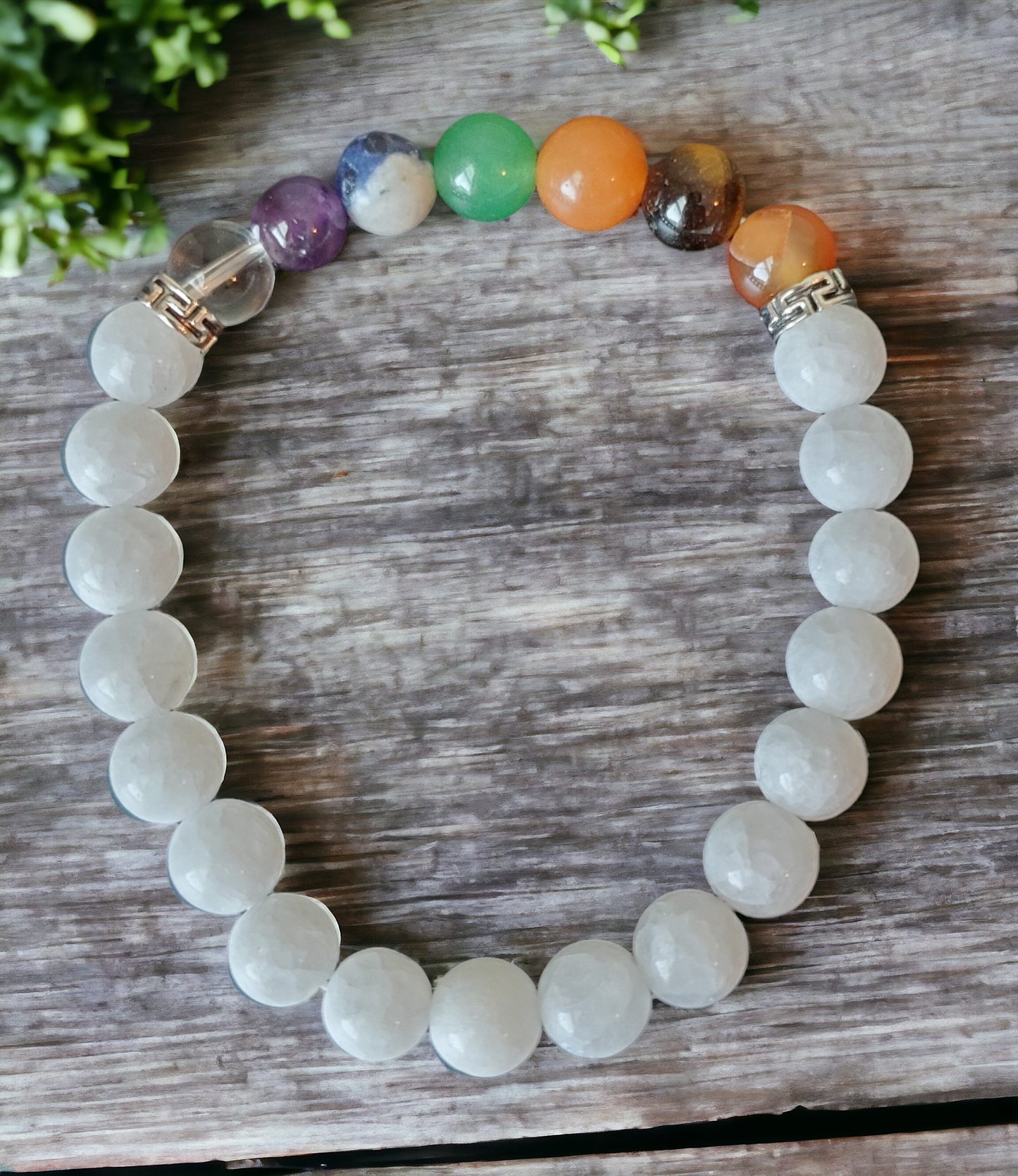 Chakra Stretch Bracelet for energy healing