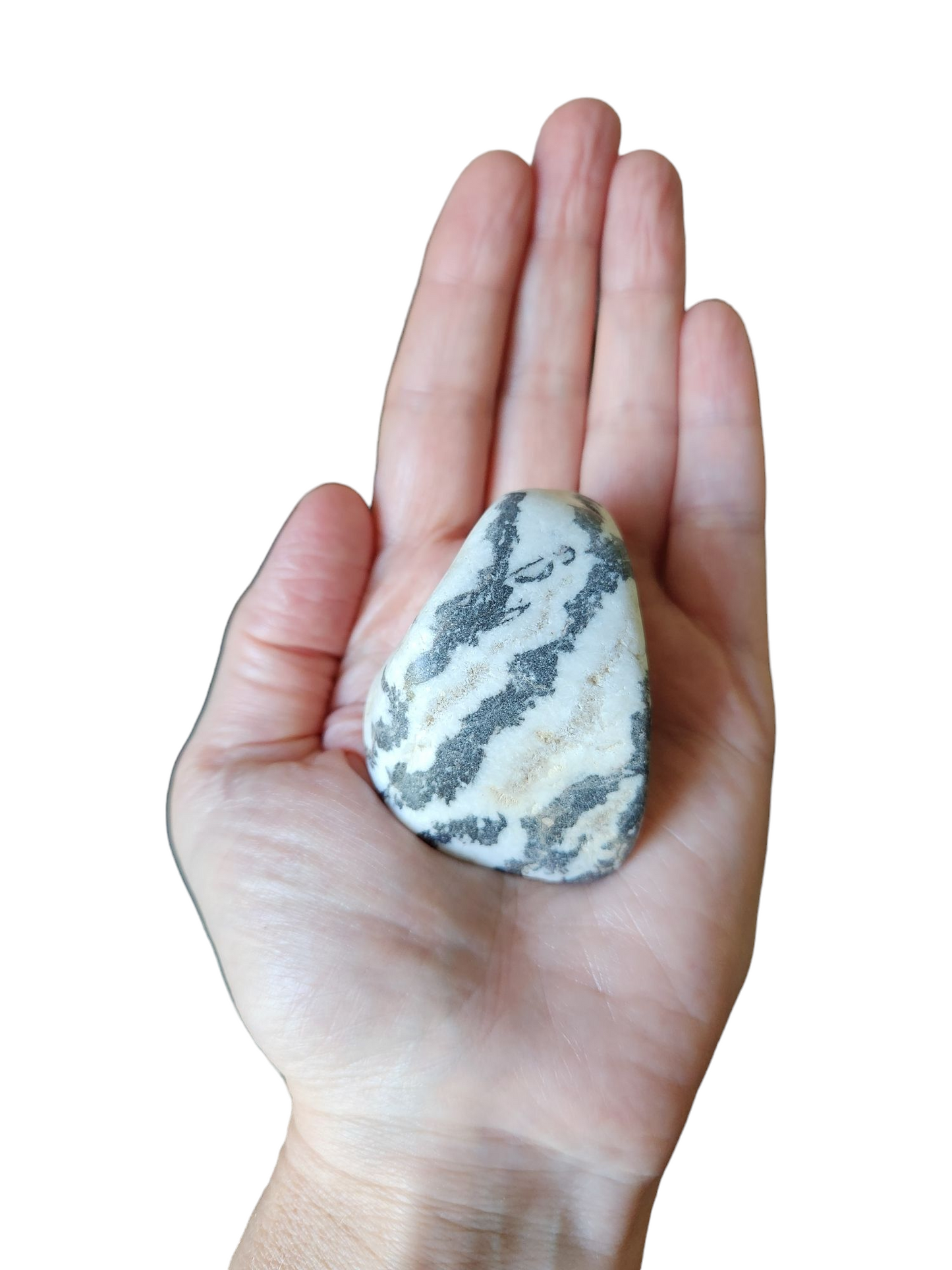 Zebra Marble Freeform for energy & balance